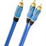 Сабвуферный кабель Oehlbach PERFORMANCE BOOOM! Y-Adapter cable, 5,0m blue, D1C22705